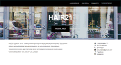 Desktop Screenshot of hair21.fi
